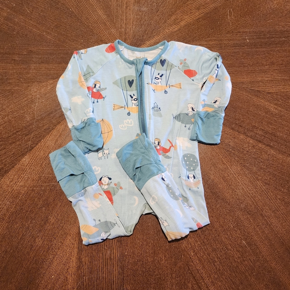 Little Sleepies Fly Away With Me Zippy 3-6mo